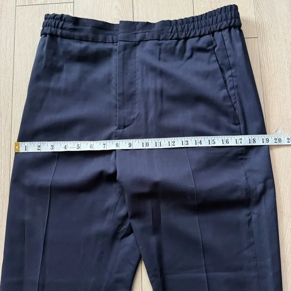 COS Lightweight Wool Pants Men's Dark Navy Dress Pants Size 32R - Picture 11 of 13